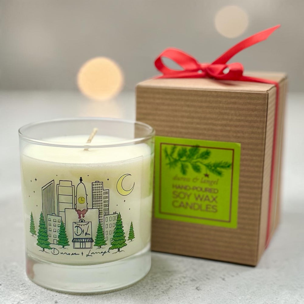 Wassail 2026 Holiday Philadelphia Skyline Candle