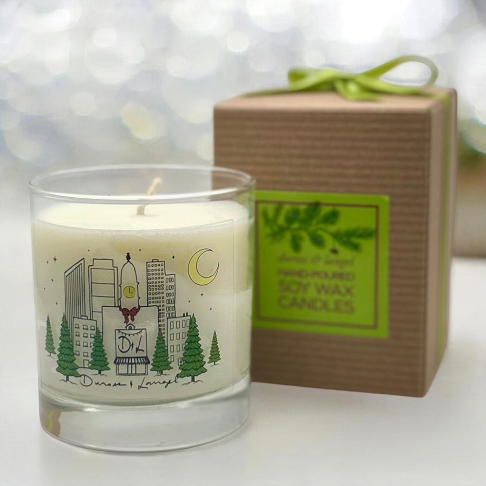 Fraser Fir 2026 Holiday Philadelphia Skyline Candle