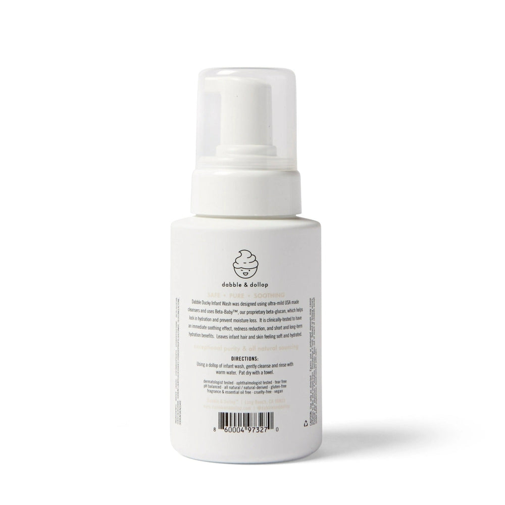 all-natural fragrance free infant wash
