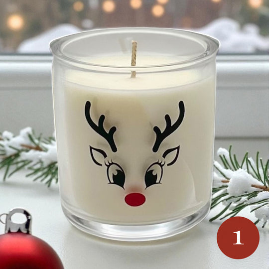 Rudolph Candle