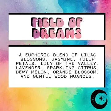 field of dreams - 9 inch incense stick - charcoal