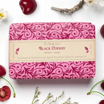 black cherry soap by La Belle Vie