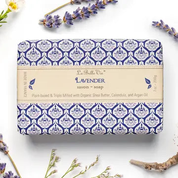 lavender soap by La Belle Vie