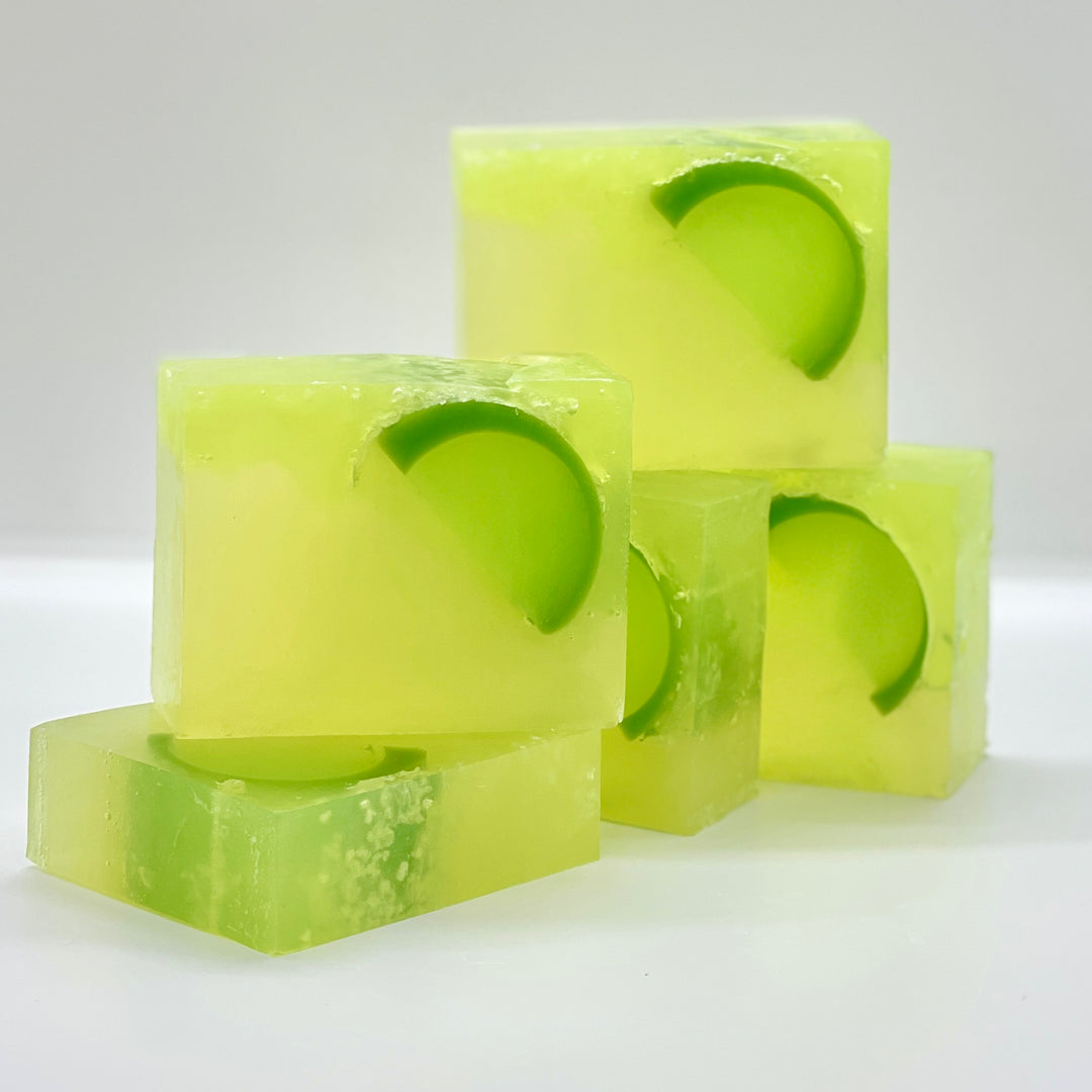 salt + lime margarita - bar soap