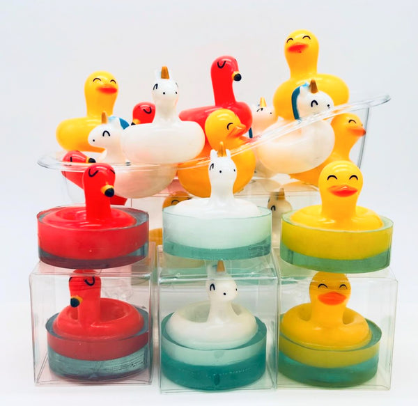 mini summer duck soap