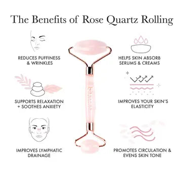 rose quartz facial roller
