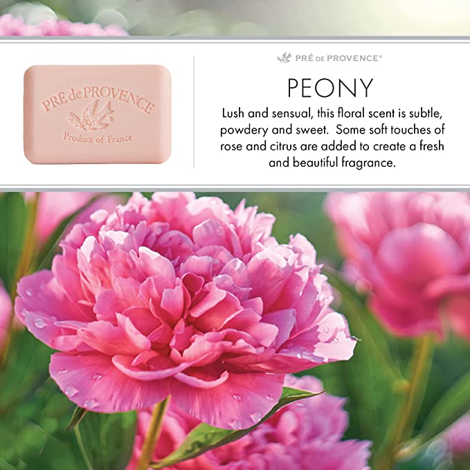 peony soap bar
