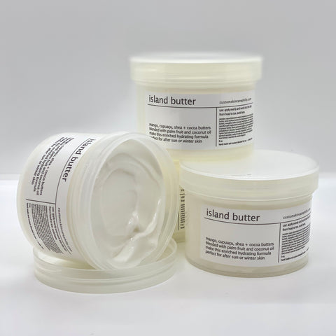 unscented island butter moisturizer